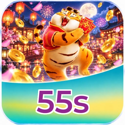 Logo 55s Cassino Online Brasil