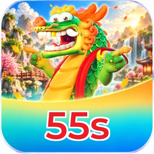 Logo 55s Slots Premium Brasil